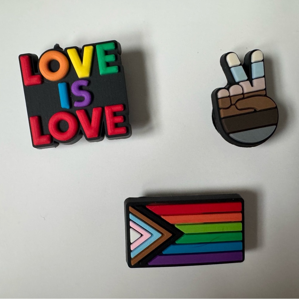 Truth and Pride Colorful Pride Pins
